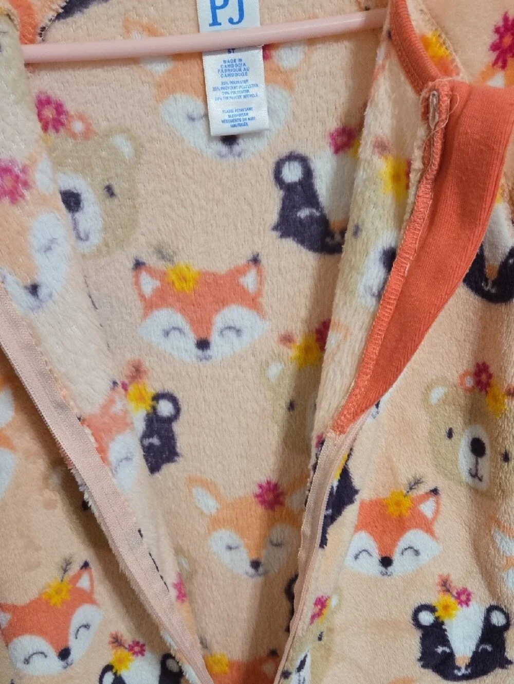 The Childrens Place cozy peach